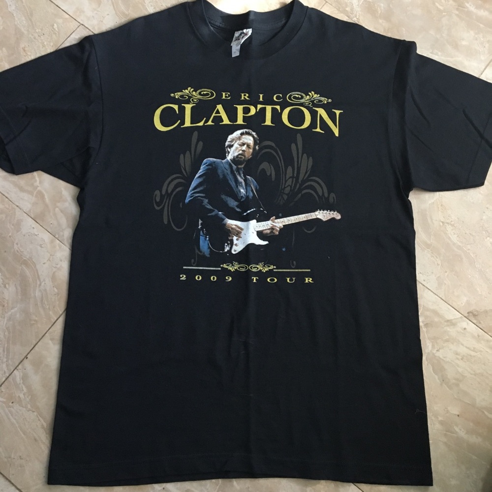 Eric Clapton Steve Winwood 2009 Tour T Shirt